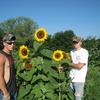 FFA Boys with Sunflowers